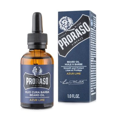 Масло для бороди Proraso Azur Lime Beard oil 30 мл 2376