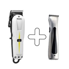 Комбо-набір "Wahl Barber Combo 5 star" (Magic Clip Cordless + Detailer Wide Cordless) 08591-616