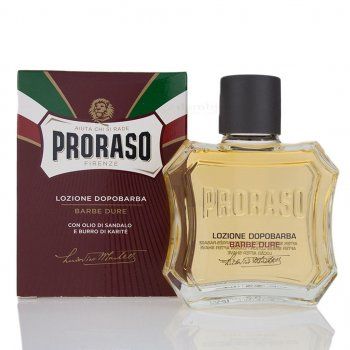 Лосьон После Бритья Proraso Red After Shave Lotion Coarse Beards Sandalwood 100 мл 2213