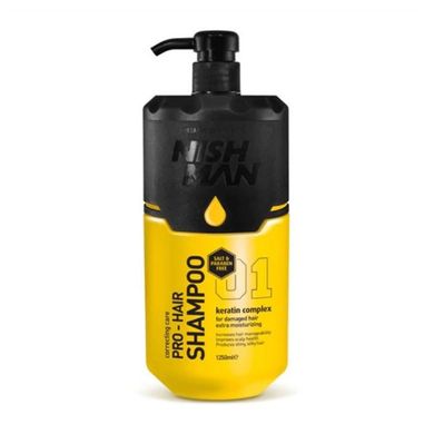 Шампунь для волос Nishman Pro-Hair Shampoo 1250 мл 3975