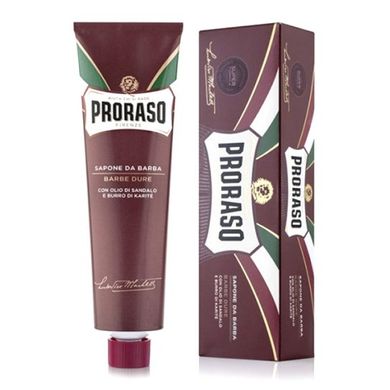 Крем Для Бритья Proraso Red (New Version) Shaving Cream Tube Nourish Sandalwood 150 мл 2513