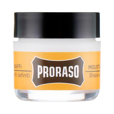 Воск для усов Proraso Wood & Spice Beard wax средняя фиксация 15 мл 1593