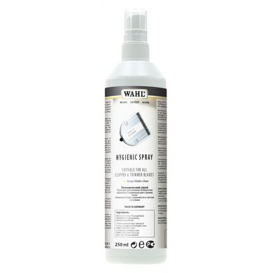 Спрей дезинфицирующий Wahl Hygienic Spray для ухода за ножами, 250 мл 4005-7051