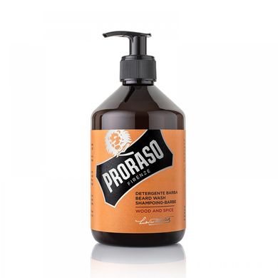 Шампунь Для Бороды Proraso Wood & Spice Beard Shampoo 500 мл 5415