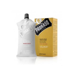 Крем для гоління Proraso Wood & Spice Shaving cream дерево і спеції 275 мл 485