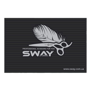 Перукарський гумовий килимок для інструментів Sway 45х30х0,5 см. 116 1006