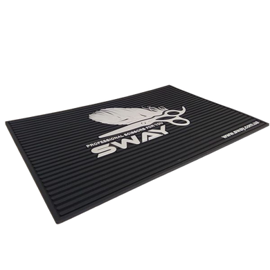 Парикмахерский резиновый коврик для инструментов Sway 45х30х0,5 см. 116 1006