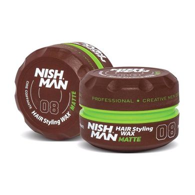 Воск Для Стилизации Волос Nishman Hair Wax 08 Matte 150 мл 3857