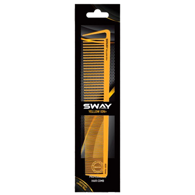 Комбинированная расческа Sway Yellow ion+ 006 130 006