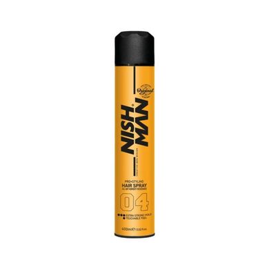 Спрей для фіксації волосся Nishman Extra Strong Hold Hair Spray 400 мл  3965