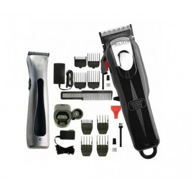 Набор машинок Wahl Cordless Combo: Super Taper Cordless Black + Beret ProLith в кейсе 08592-016H 08592-016