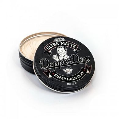 Глина для стилизации волос ультраматовая Dapper Dan Ultra Matte Super Hold Clay 100 мл 3269