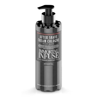 Крем после бритья черный Immortal Infuse Cream Deep Dark INF-17