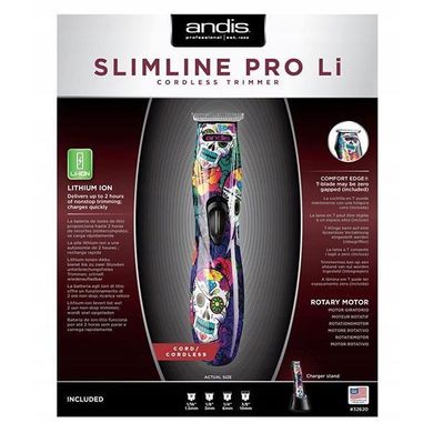 Триммер Andis Slimline Pro Li D8 Sugar Skull AND32620