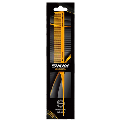 Удлиненная расческа с шпикулем Sway Yellow ion+ 012 130 012