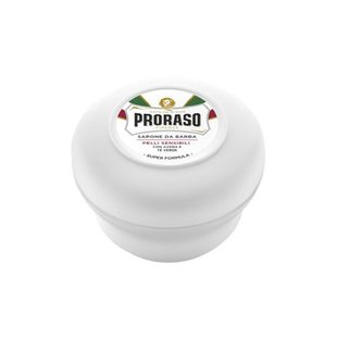 Мило для гоління Proraso White (New Version Super Formula) Shaving soap для чутливої шкіри 150 мл 2509