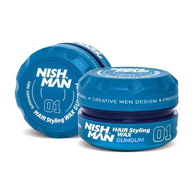 Воск Для Стилизации Волос Nishman Hair Wax 01 Gum Gum 150 мл 3855