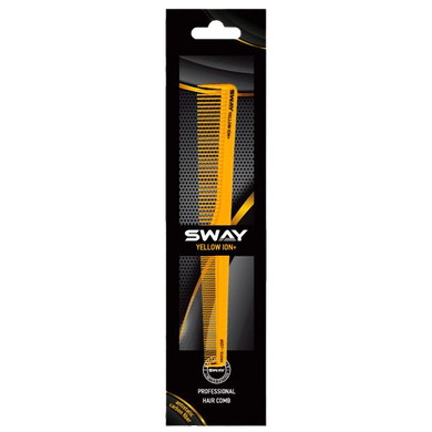 Скошенная расческа Sway Yellow ion+ 007 130 007