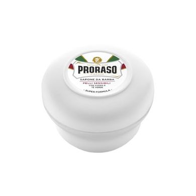 Мыло для бритья Proraso White (New Version Super Formula) Shaving soap для чувствительной кожи 150 мл 2509