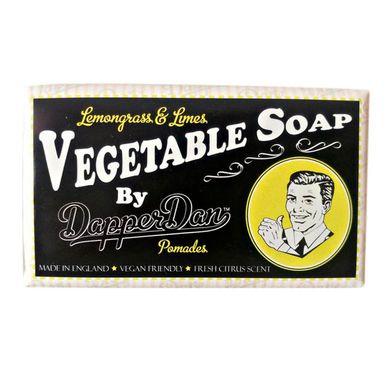 Мыло Dapper Dan Lemongrass & limes Vegetable Soap 190 г  3275