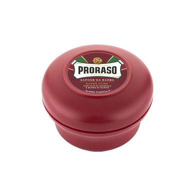 Мыло для бритья Proraso Red (New Version Super Formula) Nourish Sandalwood Shaving Soap Jar 150 мл 2510