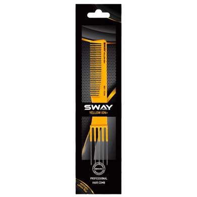 Расческа-вилка Sway Yellow ion+ 001 130 001