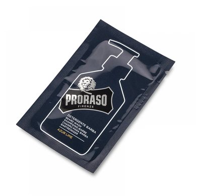 Тестер шампуня для бороды Proraso Azur Lime Beard Shampoo 4 мл 5055