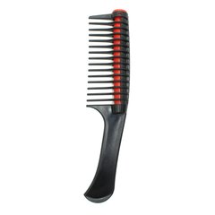 Гребінець-ролер SPL з гумовою вставкою для розчісування фарбованого волосся. 1197