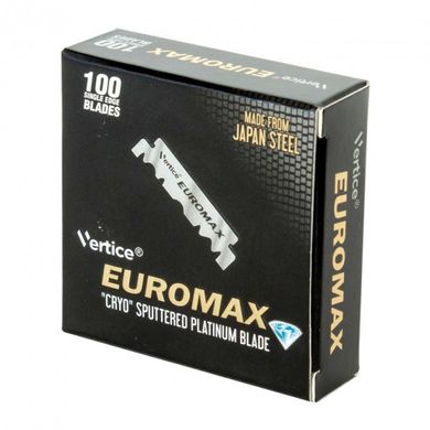 Лезвия половинки Euromax 100 Singel Edge Razor Blades 100 шт 2718