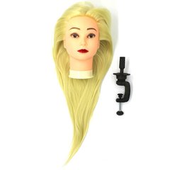 Голова-манекен SPL штучне волосся “блондин” 50-55 см + штатив 518/C-613