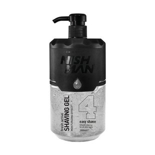 Гель для бритья Nishman Shaving Gel No.4 Fresh Active 1000 мл 3972