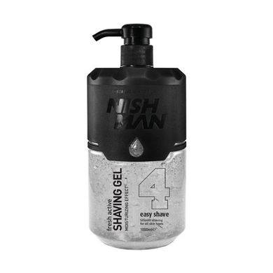 Гель для гоління Nishman Shaving Gel No.4 Fresh Active 1000 мол 3972