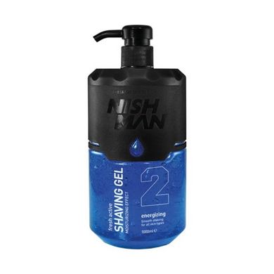 Гель для бритья Nishman Shaving Gel No.2 Fresh Active 1000 мл 3971