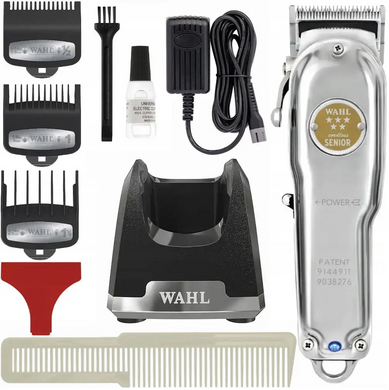 Машинка для стрижки волосся Wahl Senior Cordless 5 star Metal Edition 08504 (3000116) 3000116