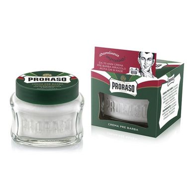 Крем до бритья Proraso Green (New Version) Pre-shaving cream эвкалипт и ментол 100 мл 2515