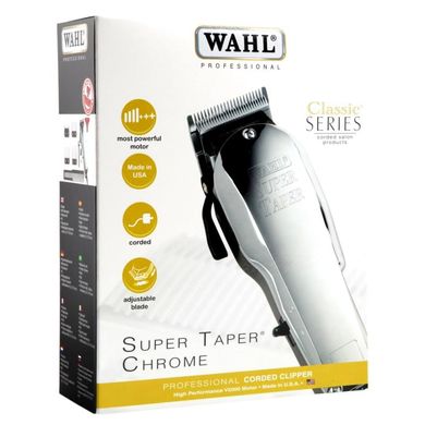 Машинка для стрижки волосся Wahl Chrom SuperTaper 08463-316 08463-316