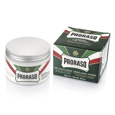 Крем до бритья Proraso Green (New Version) Pre-shaving cream эвкалипт и ментол 300 мл 413