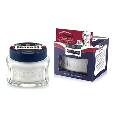 Крем до бритья Proraso Blue Pre-shaving cream Алоэ и витамин Е 100 мл  3469