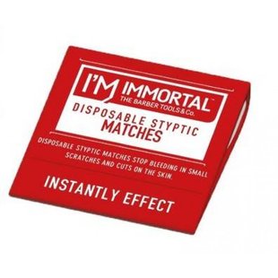 Палички від порізів після гоління і депіляції IMMORTAL DISPOSABLE STYPTIC MATCHES IM-130 IM-130